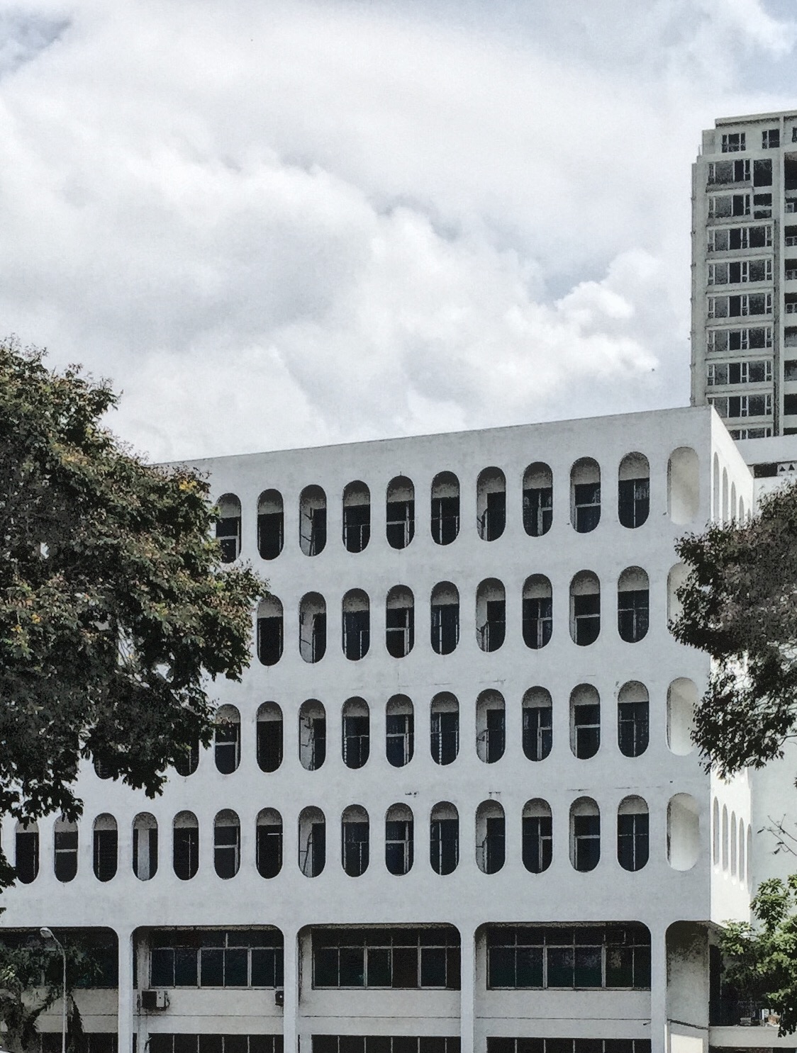 Hospital of Tropical Deseases — Vietnamese modernist architecture. Created by Pham Phu Vinh.