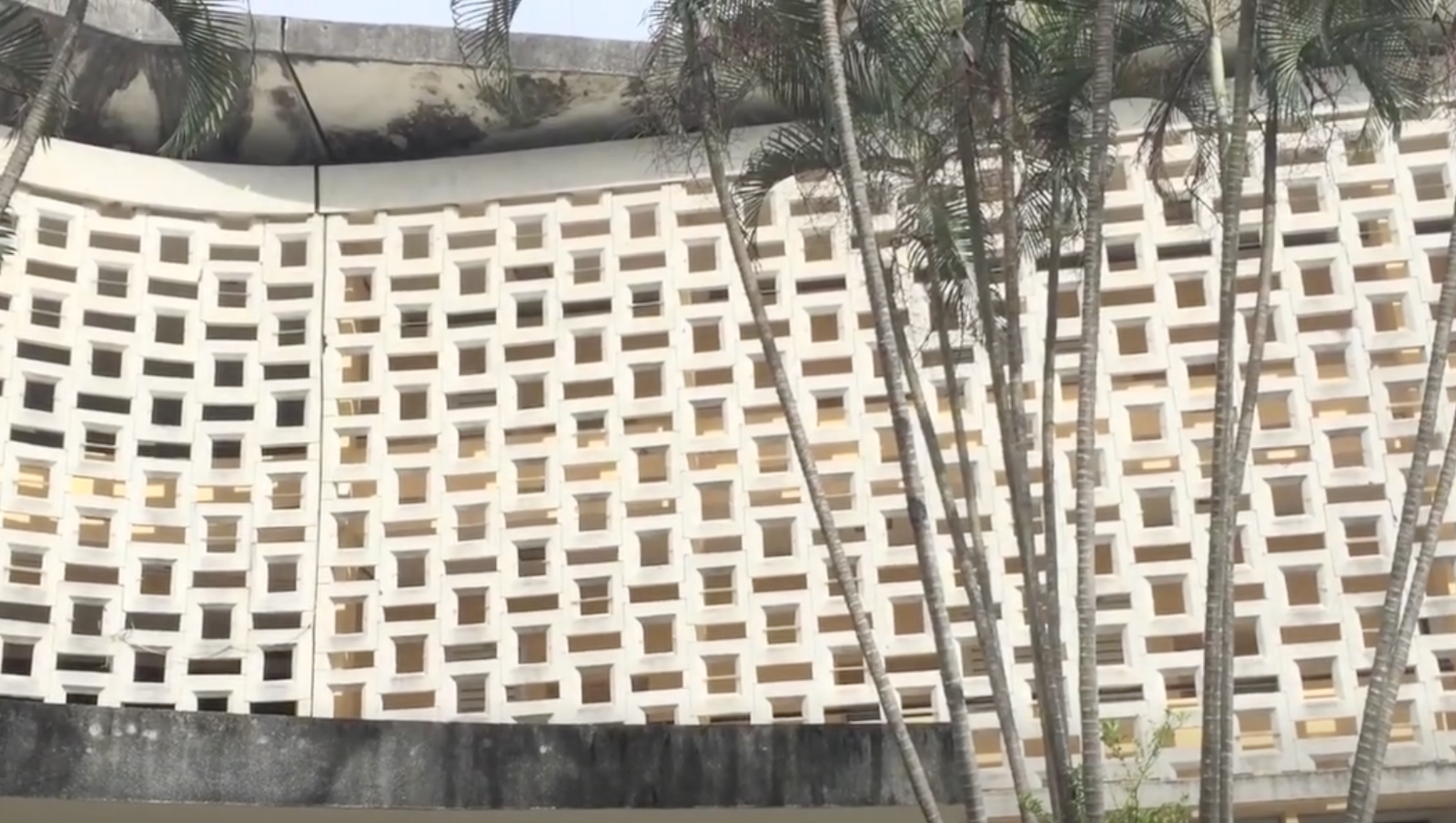 Huế University of Education — Vietnamese modernist architecture. Created by Pham Phu Vinh.